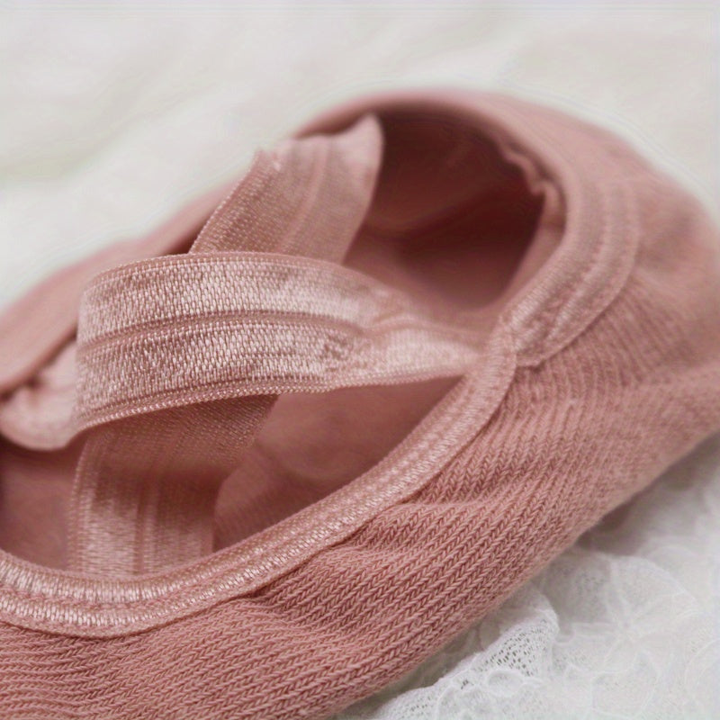 4 Pairs Women's Five Toe Yoga Socks Non Slip Pilates Socks