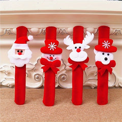 Christmas Bracelet Accessory - Creative Gift Clap Ring Snapping Bracelet