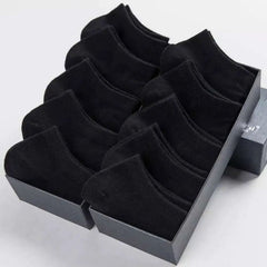 Men's Solid Liner Anklets Socks Breathable Soft Sweat Absorbent