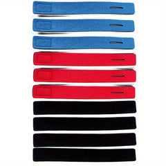 10pcs Fishing Rod Belt Tackle Ties for Casting Stretchy Straps Rob Protection