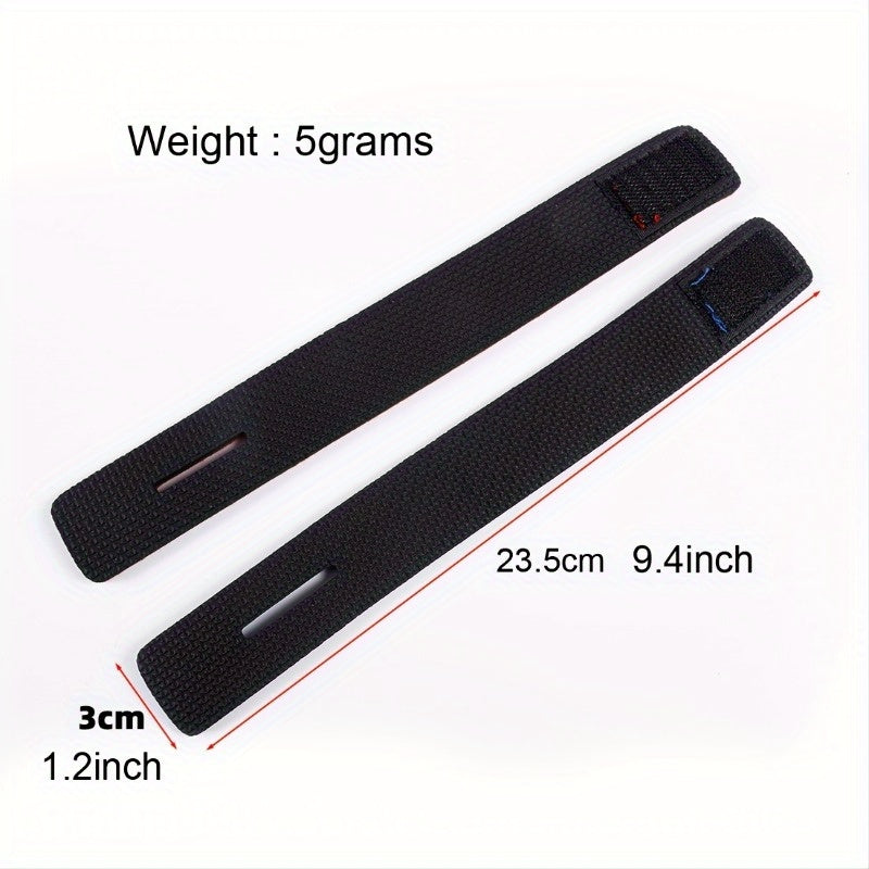 10pcs Fishing Rod Belt Tackle Ties for Casting Stretchy Straps Rob Protection