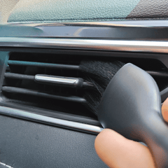 2pcs Car Interior Dust Removal Brush Air Outlet Cleaning Brush