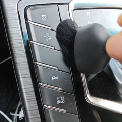 2pcs Car Interior Dust Removal Brush Air Outlet Cleaning Brush