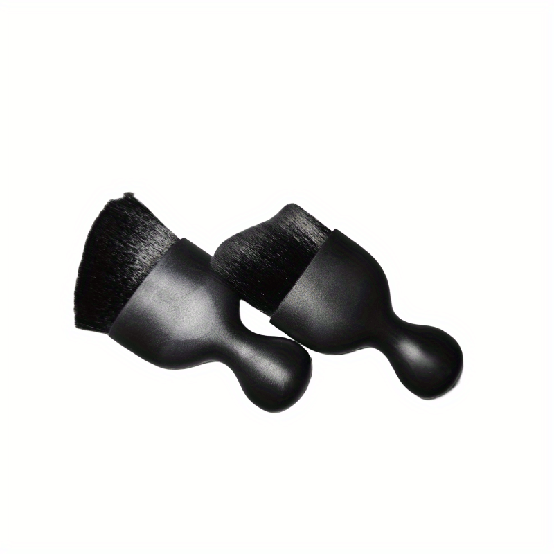 2pcs Car Interior Dust Removal Brush Air Outlet Cleaning Brush