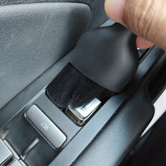 2pcs Car Interior Dust Removal Brush Air Outlet Cleaning Brush