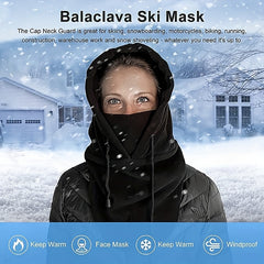 Unisex Thermal Knitted Mask Full Face Cover Outdoor Sports Cycling Balaclava