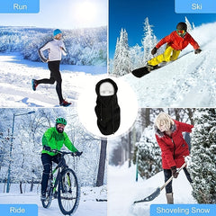 Unisex Thermal Knitted Mask Full Face Cover Outdoor Sports Cycling Balaclava