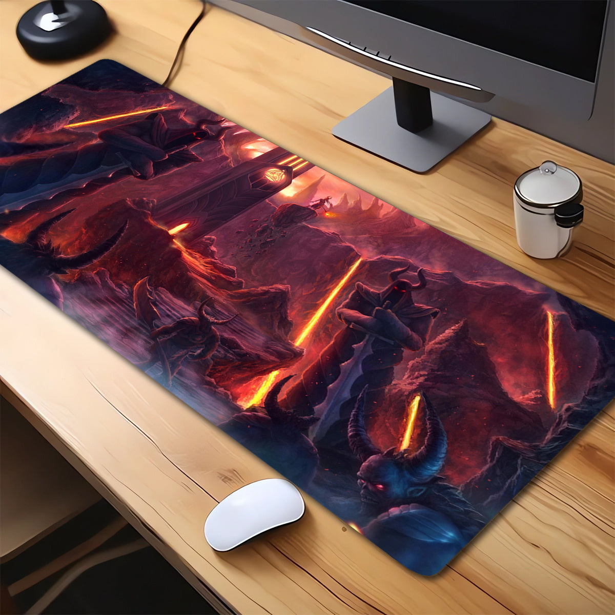 Large Anime Desktop Mat Office Accessories Multiplayer Party Mat
