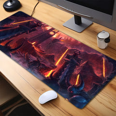 Large Anime Desktop Mat Office Accessories Multiplayer Party Mat