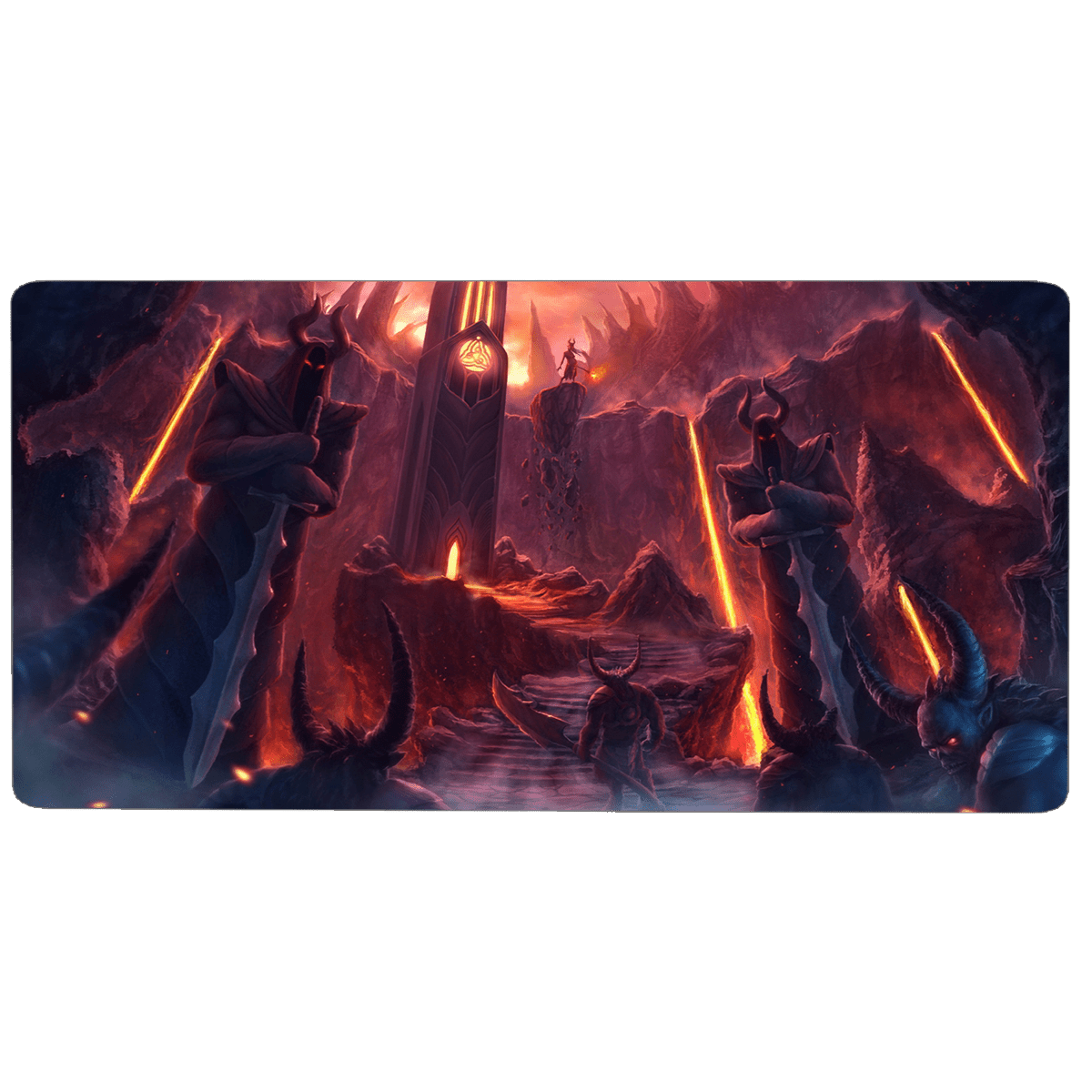 Large Anime Desktop Mat Office Accessories Multiplayer Party Mat