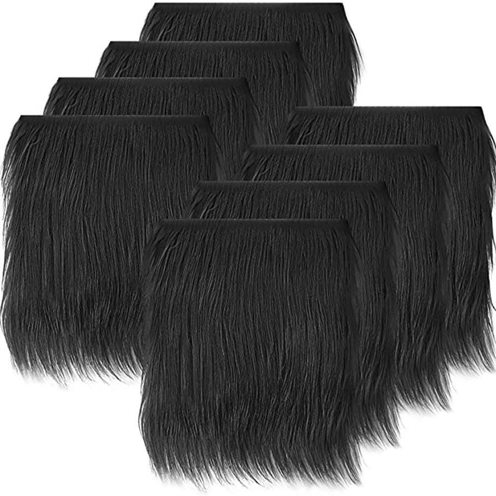 10inch Artificial Fur DIY Handicraft Fabric Plush Fabric Patch Decoration