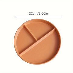 Divided Meal Plate for Weight Loss, BBQs, Picnics - Kitchen Supplies