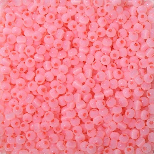 10g 150pcs 4mm Jade Cat Eye Rice Beads Glass Beads Handcraft DIY