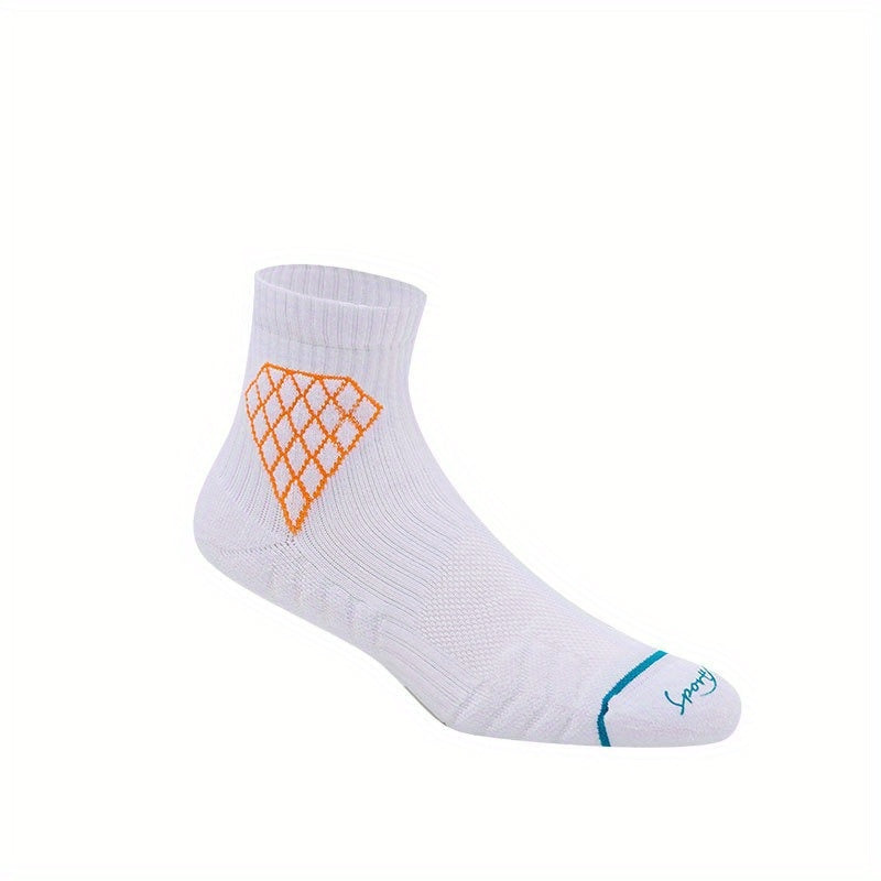 Men's Thickened Sports Socks Basketball Athletic Ankle Socks