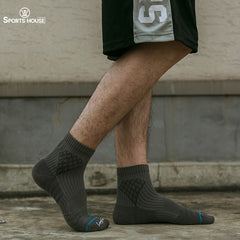 Men's Thickened Sports Socks Basketball Athletic Ankle Socks