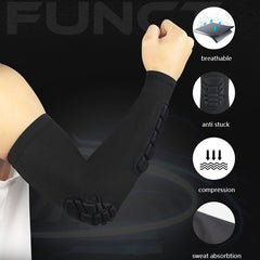 1pc Arm Sleeve Armband Elbow Support Basketball Arm Sleeve Brace Protector