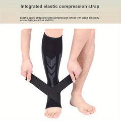 2pcs Compression Calf Ankle Sleeves Anti Collision Shin Guards
