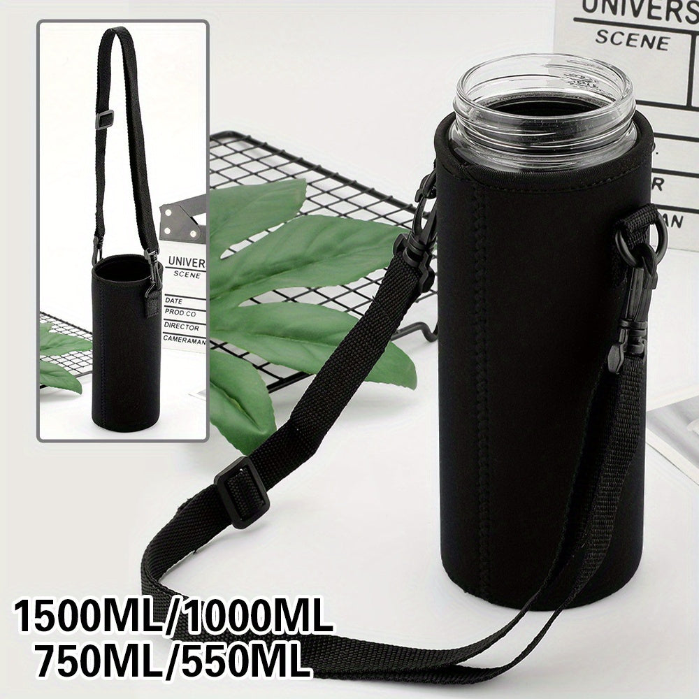 Water Bottle Sleeve Holder Carrier Strap Pouch Cover 550ml-1000ml