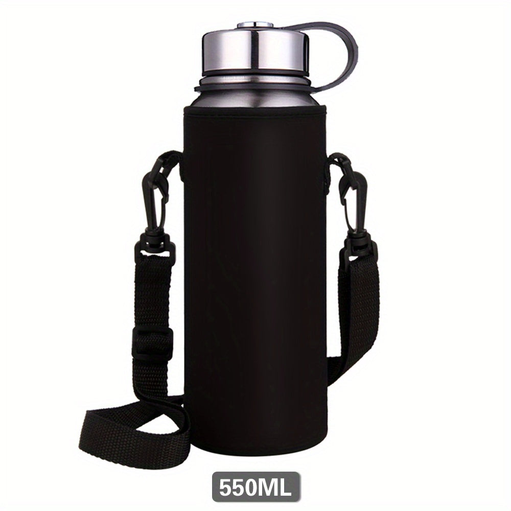 Water Bottle Sleeve Holder Carrier Strap Pouch Cover 550ml-1000ml