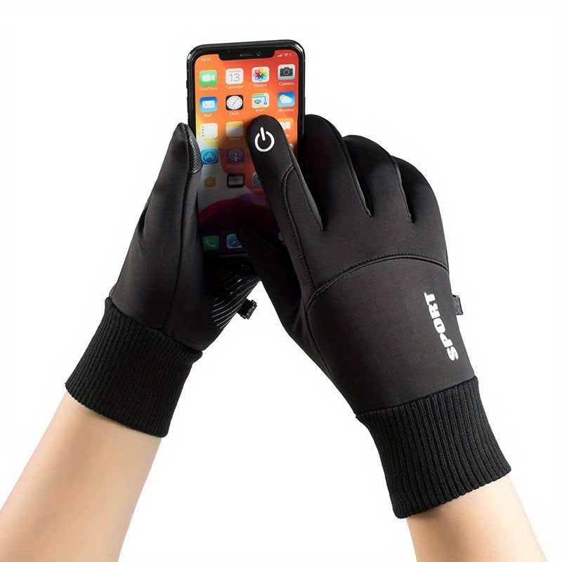 Waterproof Touchscreen Winter Gloves for Running