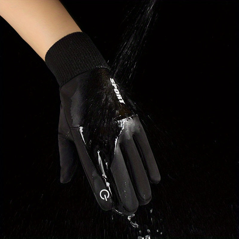 Waterproof Touchscreen Winter Gloves for Running