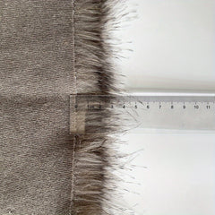 A4 Size Peacock Fur Plush Fabric for Crafts DIY