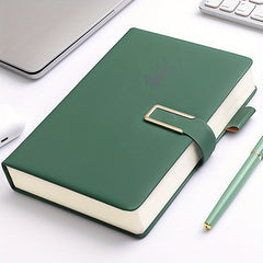 A5 Leather Buckle Soft Notebook, 360 Pages