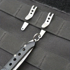 Mini Pocket Clip Stainless Steel Hanging Clip Outdoor Camping Hiking
