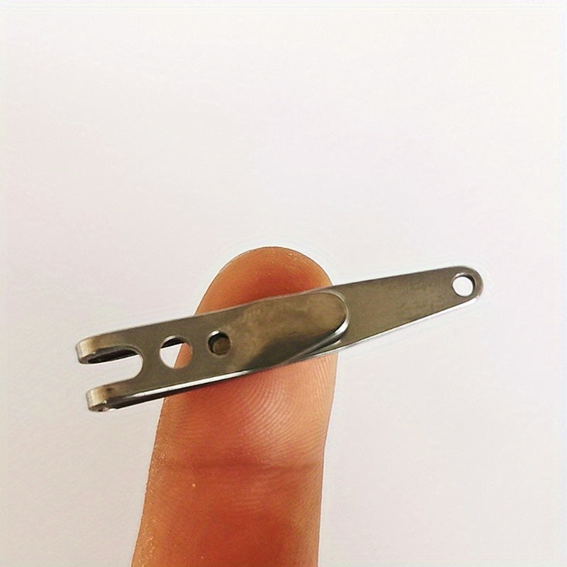 Mini Pocket Clip Stainless Steel Hanging Clip Outdoor Camping Hiking