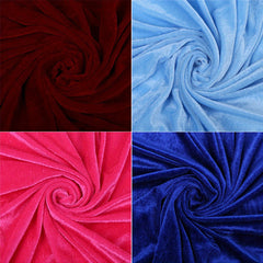 Medium Thickness Golden Velvet Fabric for DIY Clothing Accessories