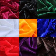 Medium Thickness Golden Velvet Fabric for DIY Clothing Accessories