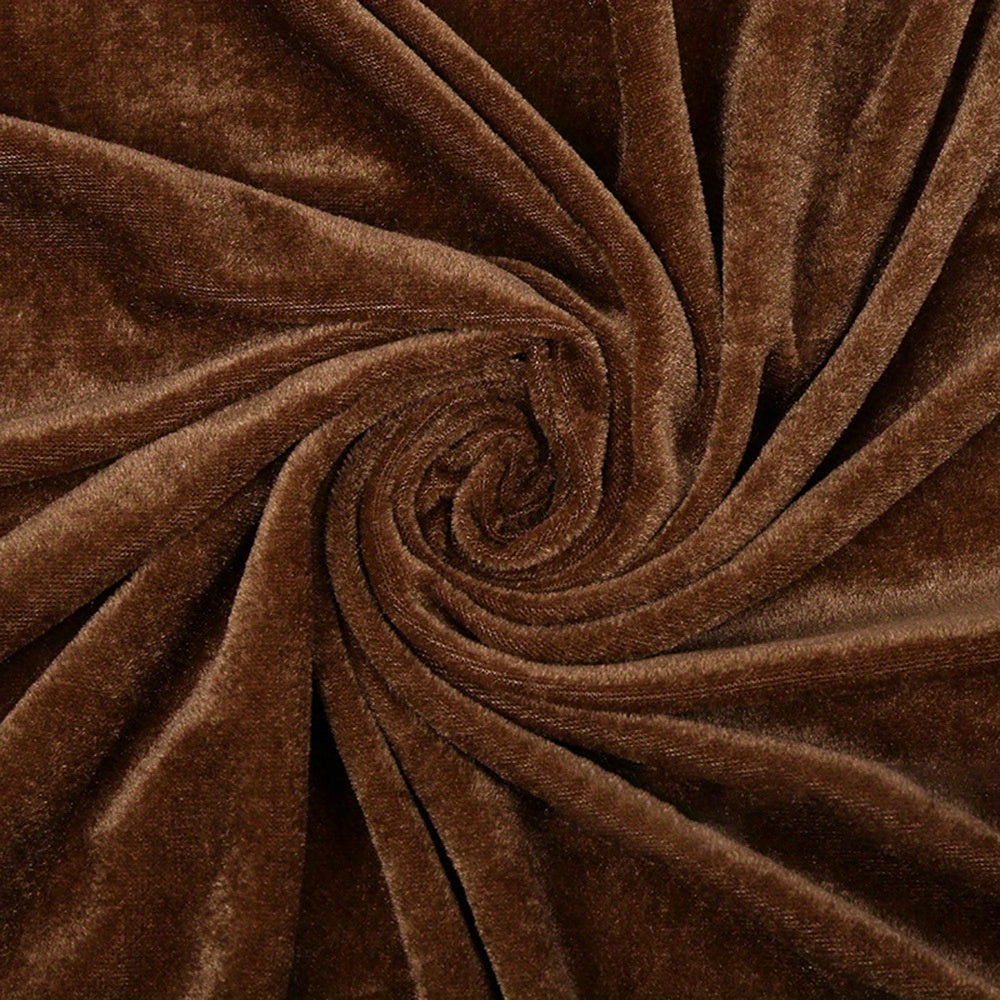 Medium Thickness Golden Velvet Fabric for DIY Clothing Accessories