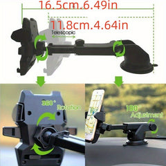360 Suction Cup Car Phone Holder Windshield Mobile Phone Holder