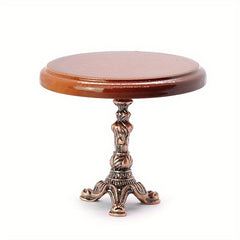 Mini Retro Furniture Square Table for Doll House