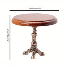Mini Retro Furniture Square Table for Doll House