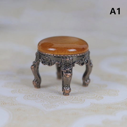 Mini Retro Furniture Square Table for Doll House