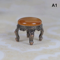 Mini Retro Furniture Square Table for Doll House