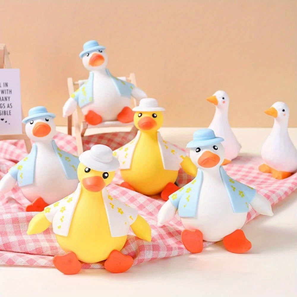 Dress Up Duck Decompressing Squeezing Toy