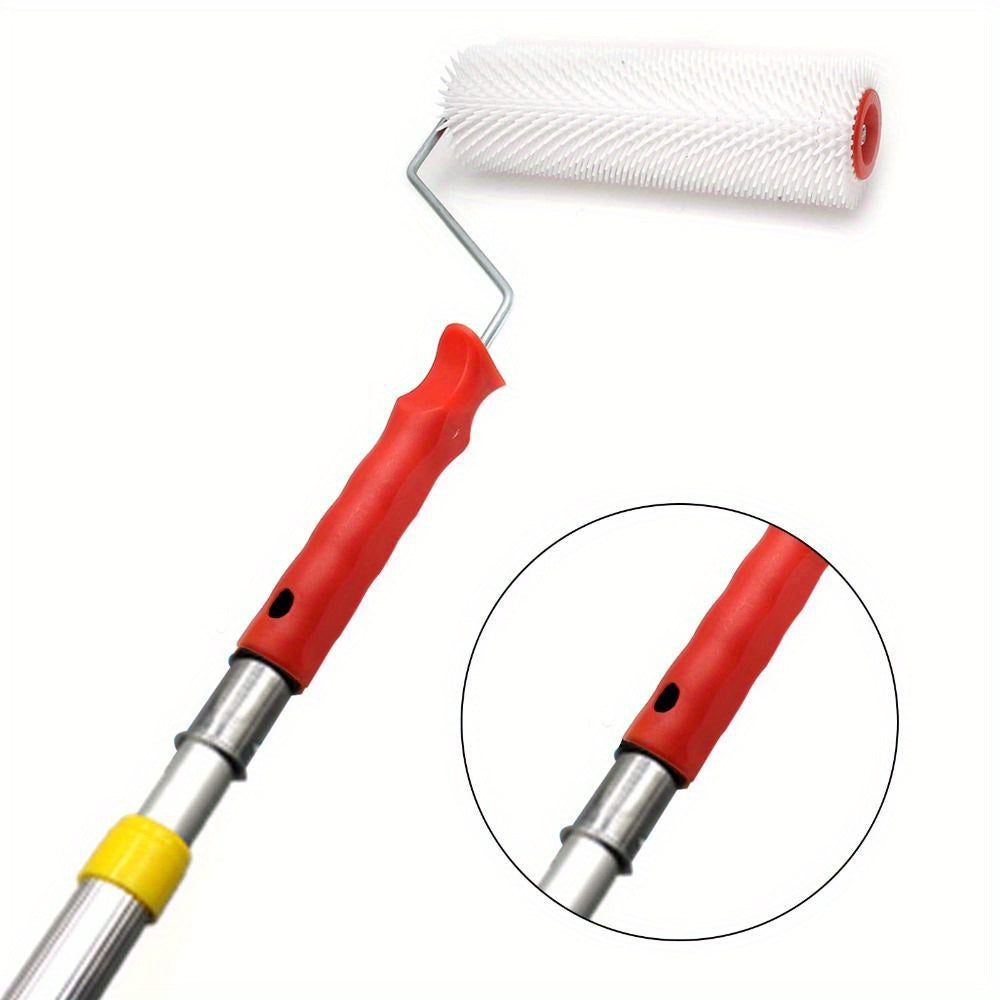Plastic Spike Roller Floor 9'' Self Compound Roller Leveling