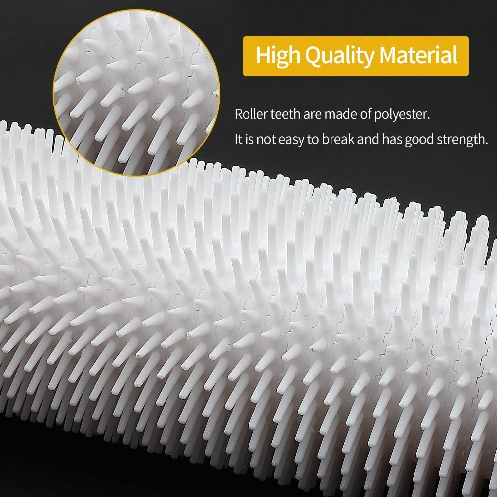 Plastic Spike Roller Floor 9'' Self Compound Roller Leveling