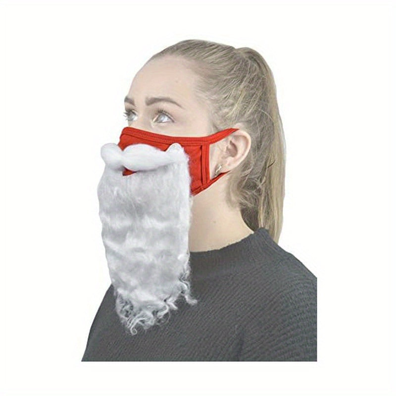 Santa Claus Beard Mask Christmas Cosplay Festive Supplies Costume