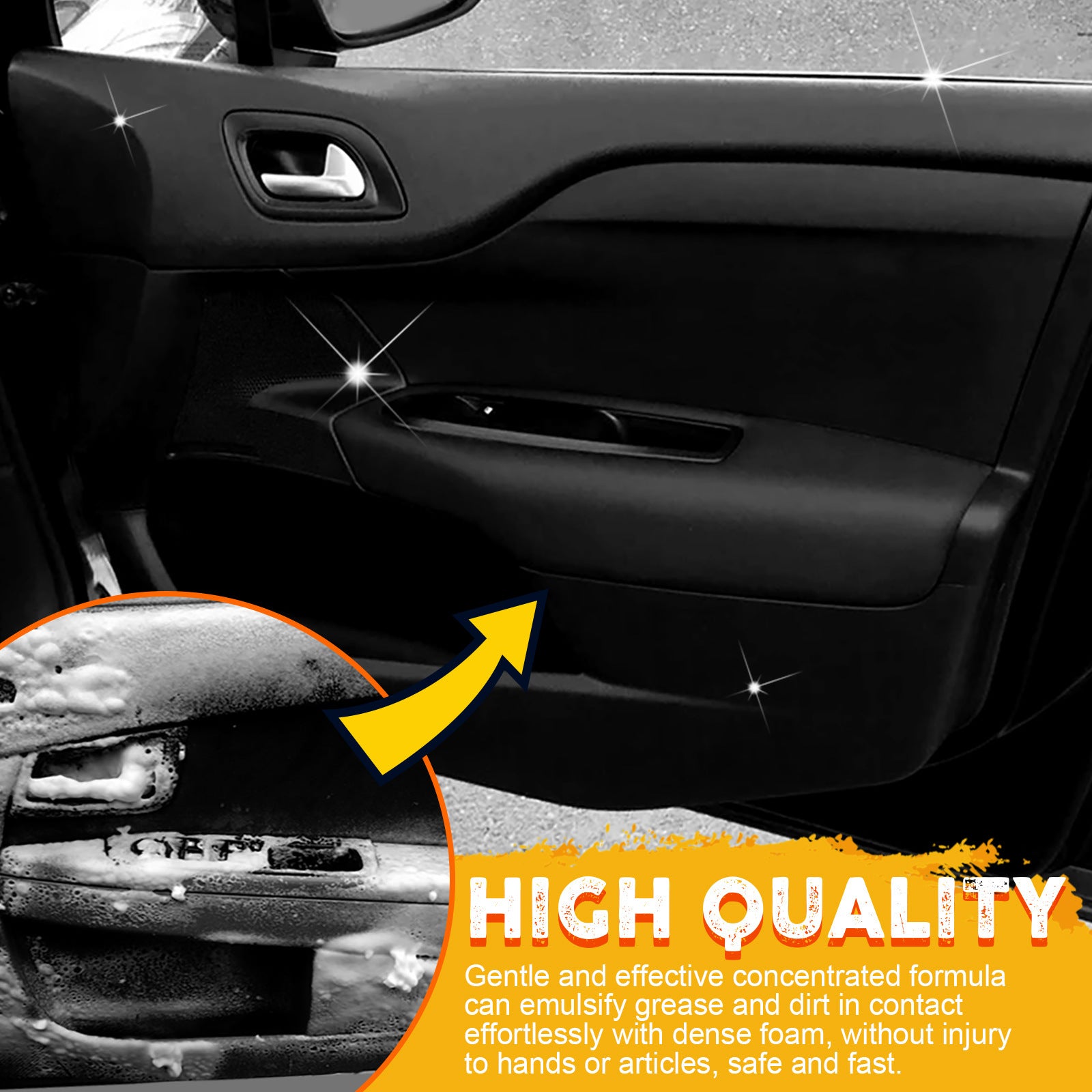 Car Multifunctional Foam Cleaner Strong Decontamination