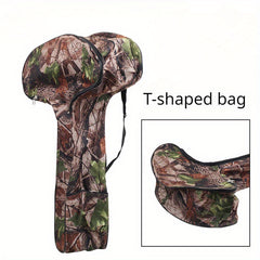 Camo Crossbow Bag Waterproof Storage T-Shape Universal Archery Crossbows