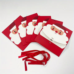 5Pcs Santa Claus Cookie Macarons Party Gift Decoration