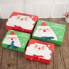 5Pcs Santa Claus Cookie Macarons Party Gift Decoration