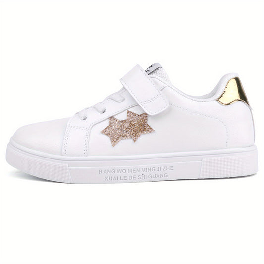 Boy's Star Pattern Skate Shoes Comfy Non Slip Sneakers