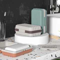 Portable Soap Dish Travel Soap Container - Creative Soap Holder