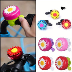 Funny Bike Bell Horn Bicycle Daisy Flower Riding Bell Handlebar Multicolor