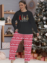 Plaid Christmas Pajama Set