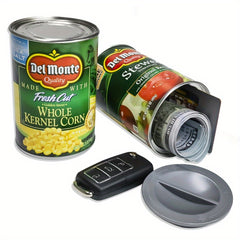 Hidden Compartment Diversion Safe Can Secret Hiding Container Tin Kitchen